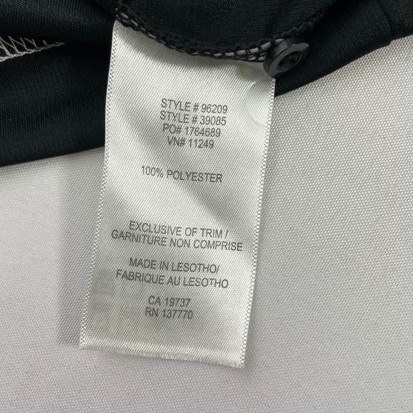 Raytheon Intelligence & Space Elevate Black Polo Shirt Women's SMALL - Picture 12 of 13